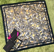 Load image into Gallery viewer, Camo-Peony Square Scarf - Mitch EV Art and Design
