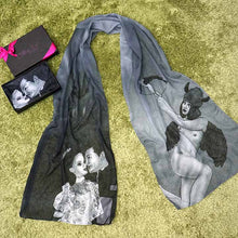 Load image into Gallery viewer, Cupida Cudada Long Scarf - Mitch EV Art and Design
