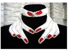 Load image into Gallery viewer, FU Collar Accessory White
