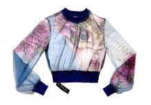 Load image into Gallery viewer, INCOGNITO 1 Cropped Pullover Sheer Shirt
