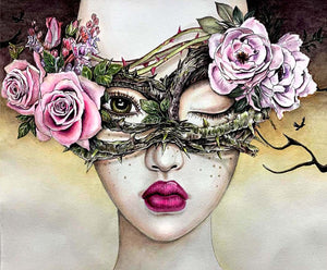INCOGNITO 3 Embellished Giclee Print