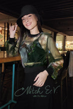 Load image into Gallery viewer, INCOGNITO 2 Cropped Pullover Sheer Shirt
