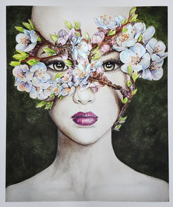 INCOGNITO 2 Embellished Giclee Print